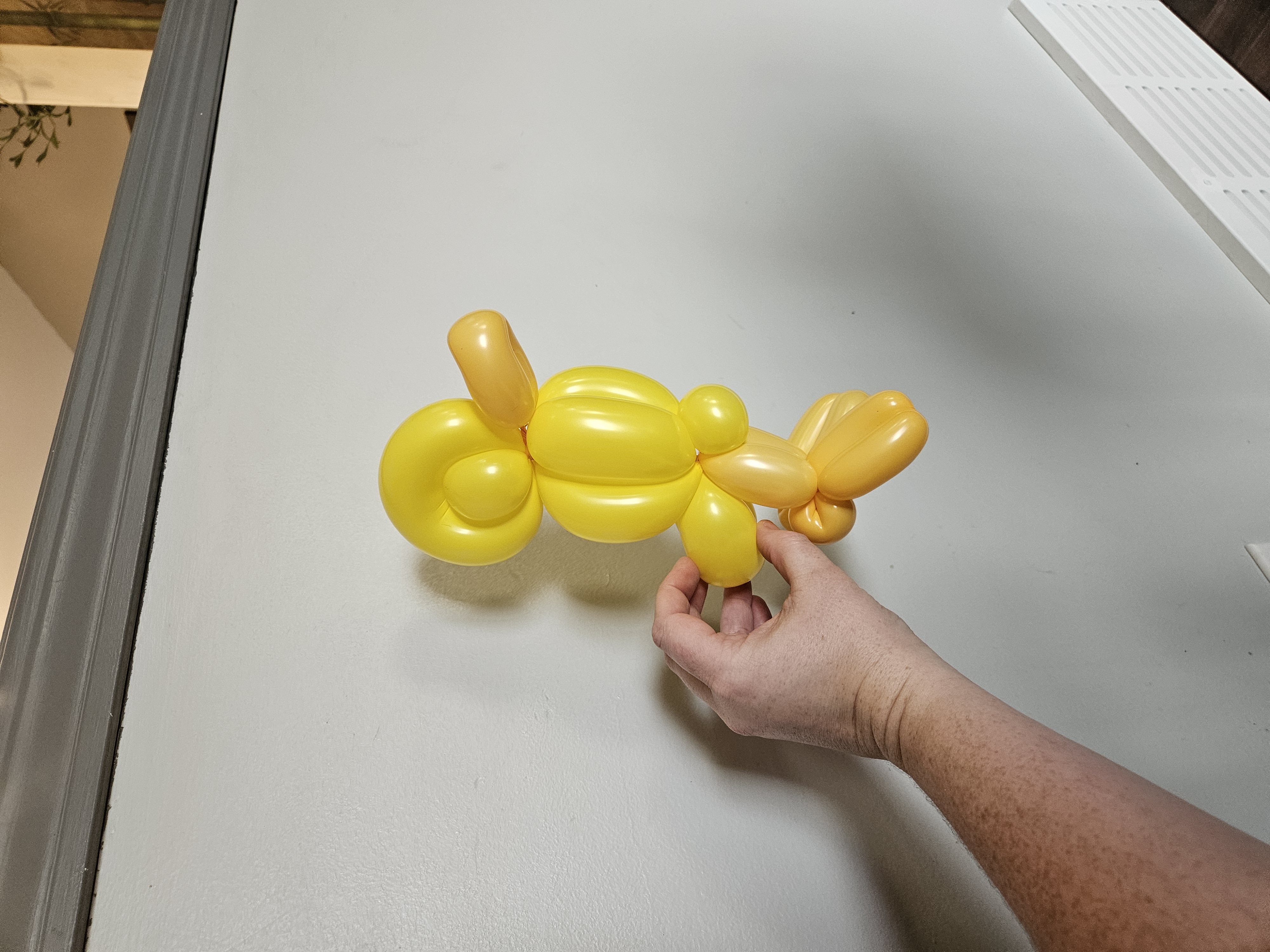 yellow balloon duck